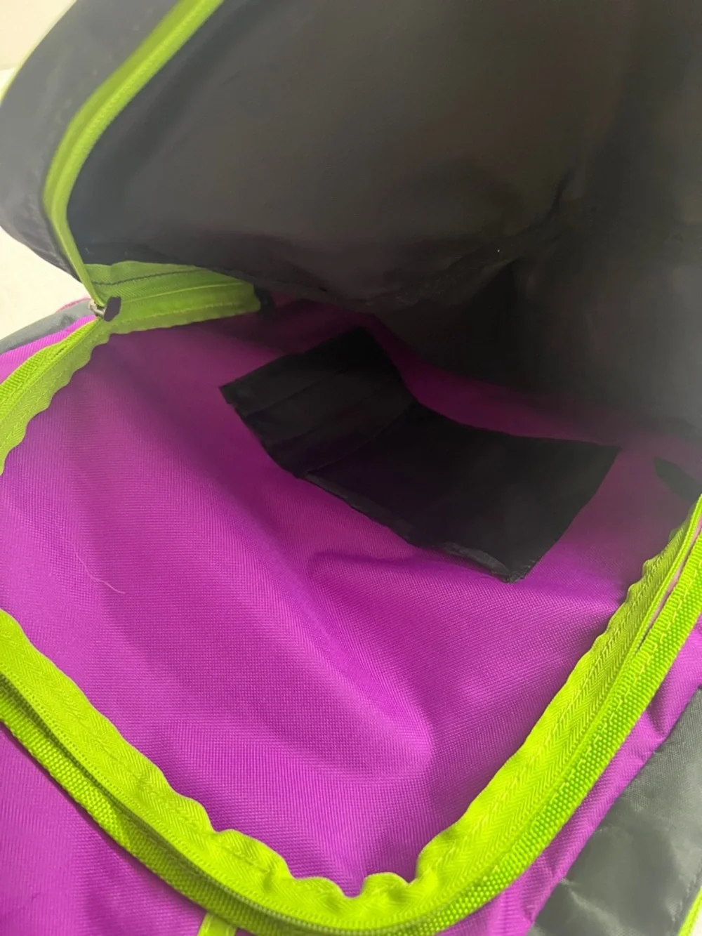 ProSport Purple Backpack with Lime Accents Bay meadow gulf atream
